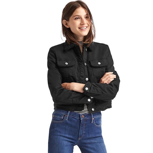 GAP Jackets & Blazers - 🖤GAP: Cosy Sherpa Plush Jean Jacket